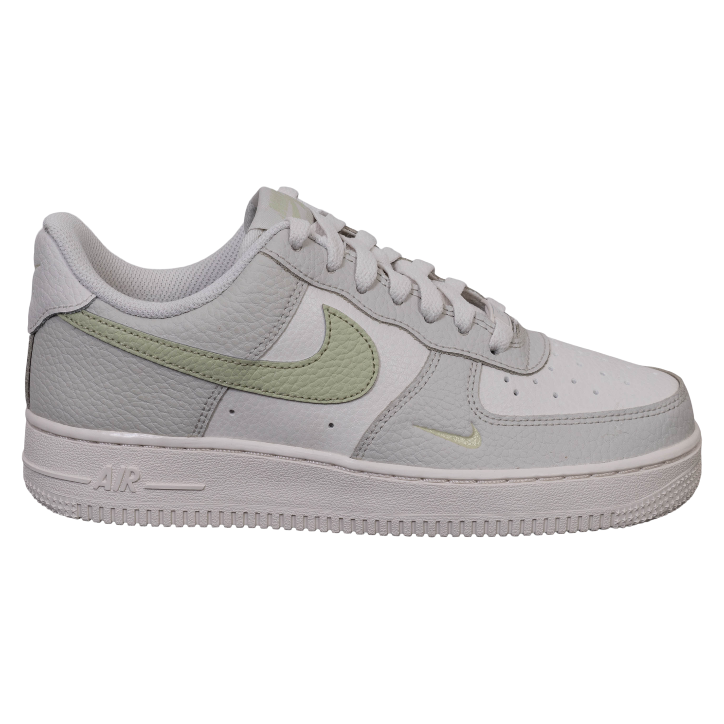 Nike Air Force &  Dame Sneakers White Grey Green - Hvid  39