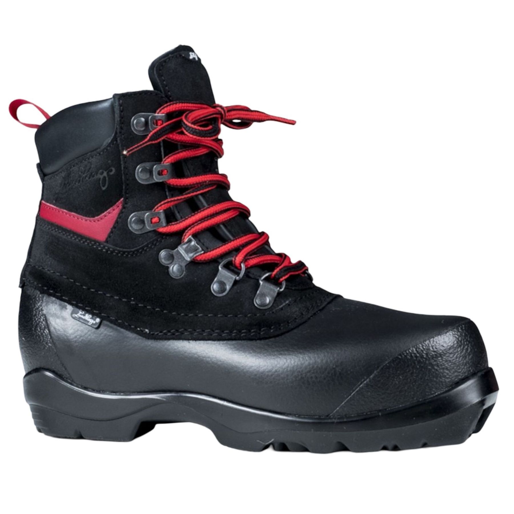 Lundhags Guide Vandrestøvler Unisex Sort Rød - Sort Unisex EU37