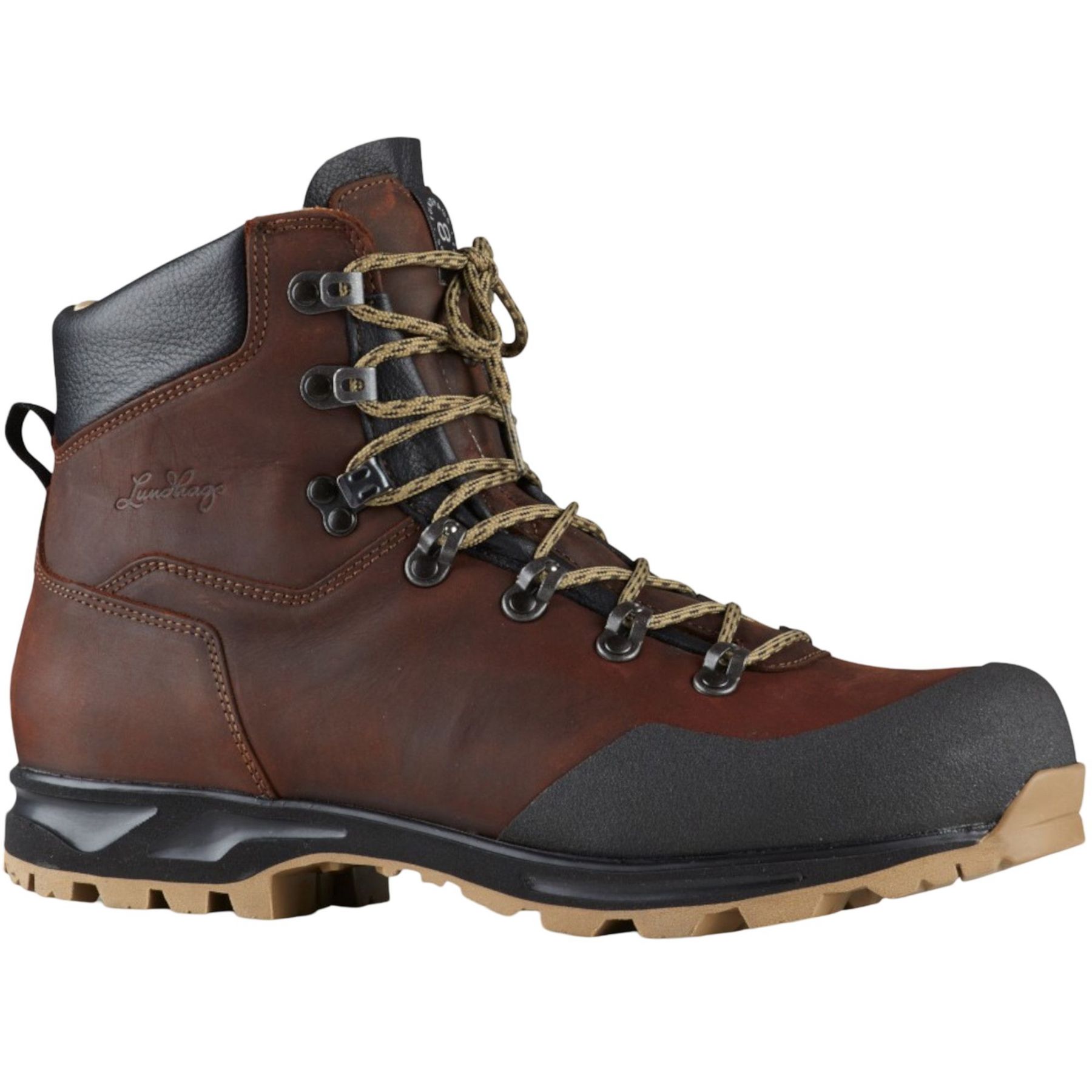 Lundhags Stuore Mid Vandrestøvler Herre Brun - Chestnut Male EU40
