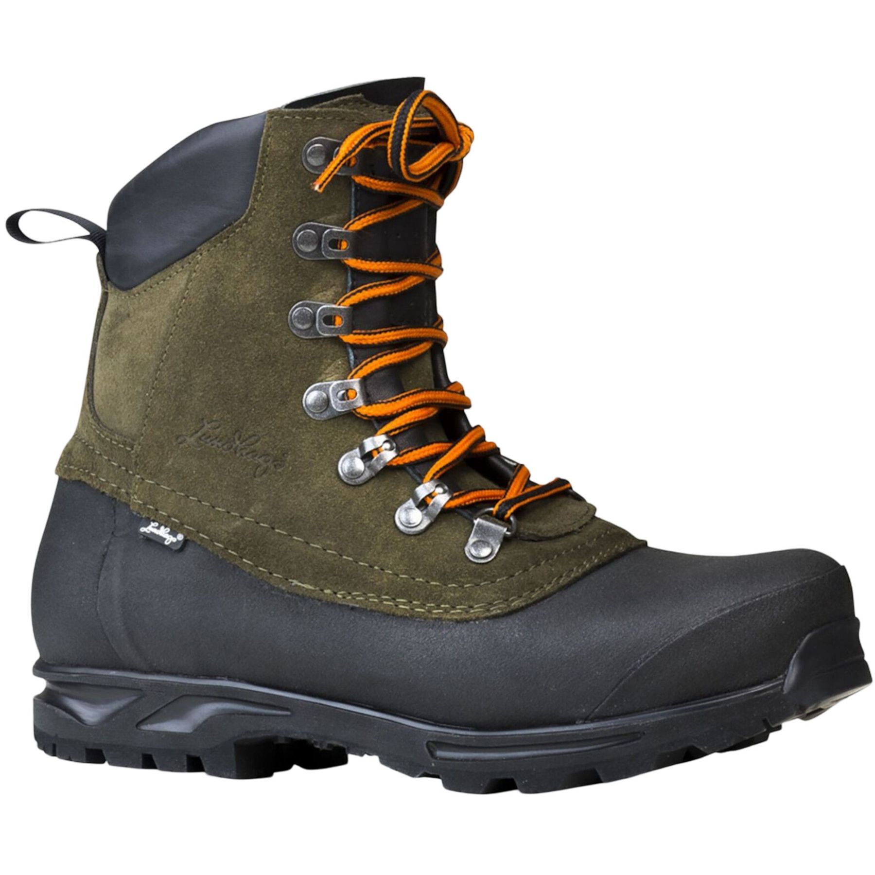 Lundhags Tjakke Mid Vandrestøvler Grøn Sort - Sort Unisex EU38