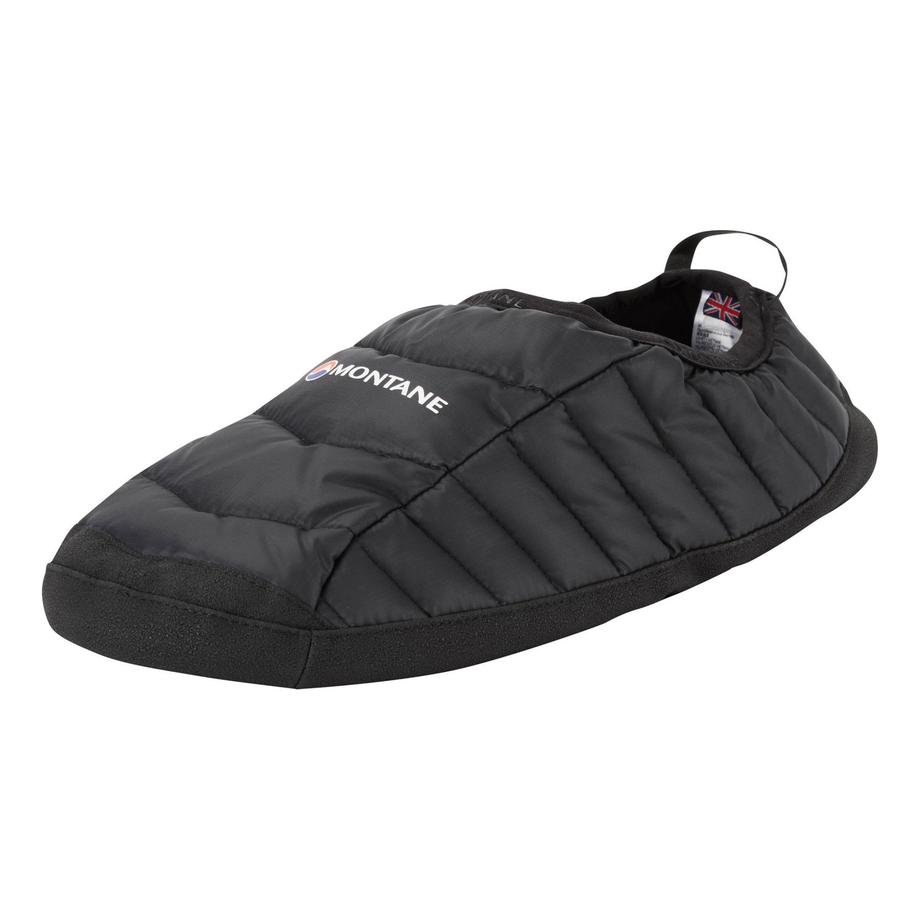 Montane Icarus Hut Slipper Hjemmesko Sort - Sort Unisex M(50)