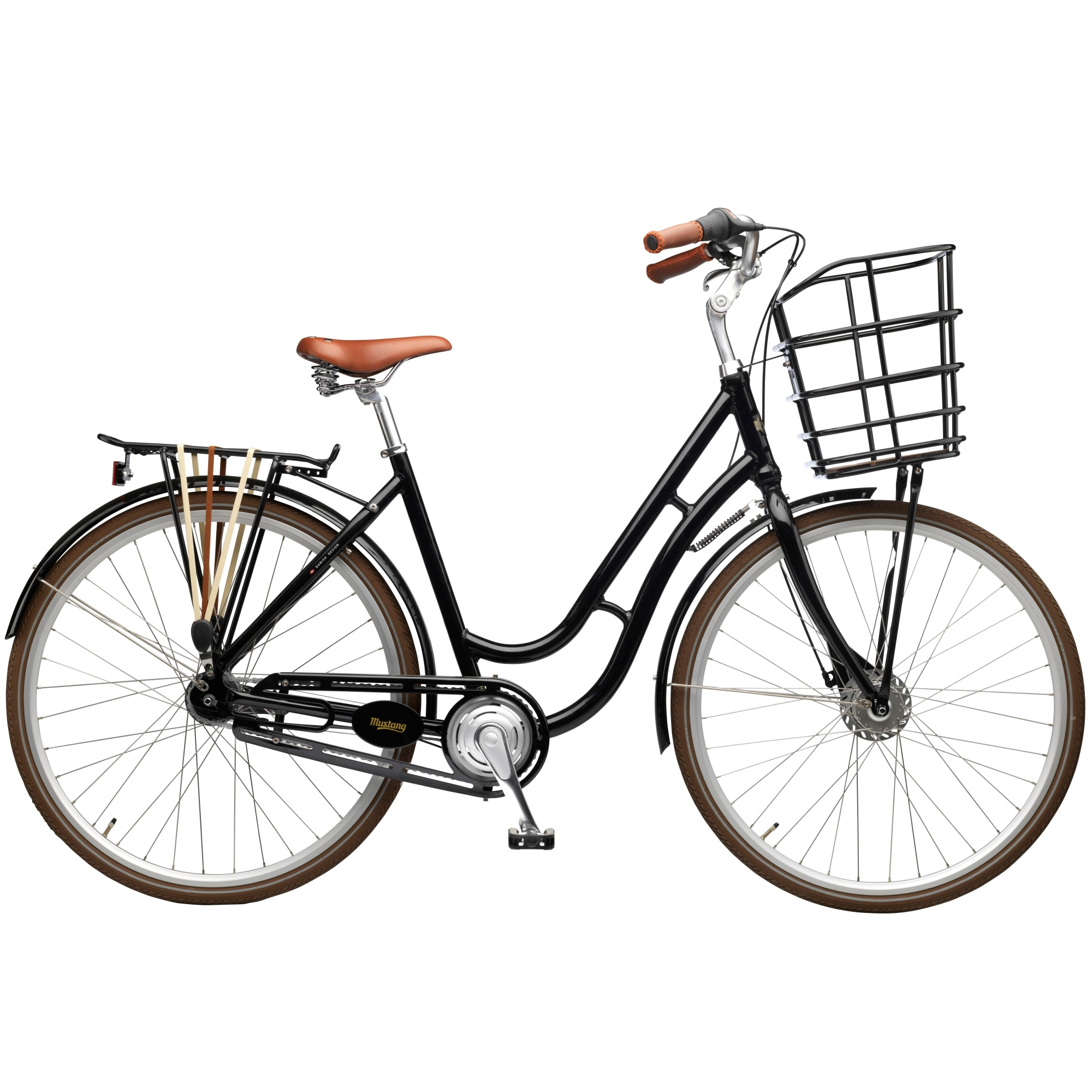 Mustang Augusta Ampquot Damecykel Med Gear Black - Sort