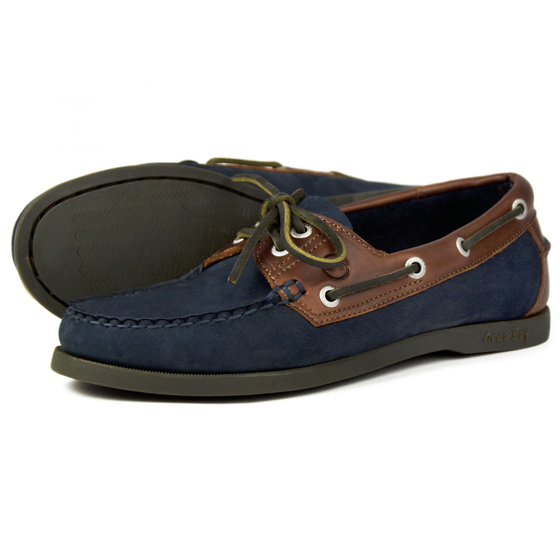 Orca Bay Oakland Sko Dame Navy Oak - Navy/Oak Female 37