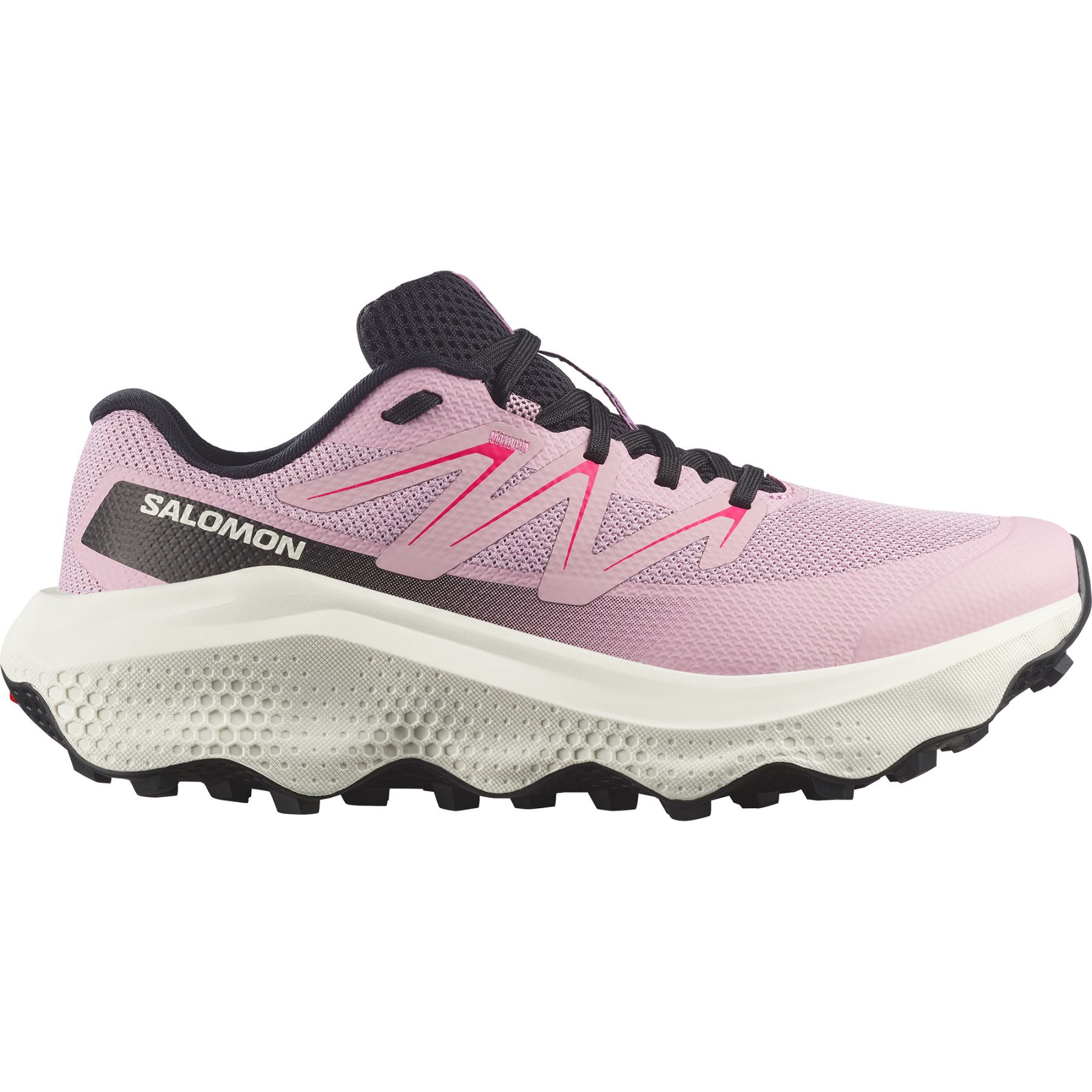 Salomon Ultra Flow Løbesko Dame Beige Pink - Sort Female EU38 / UK5