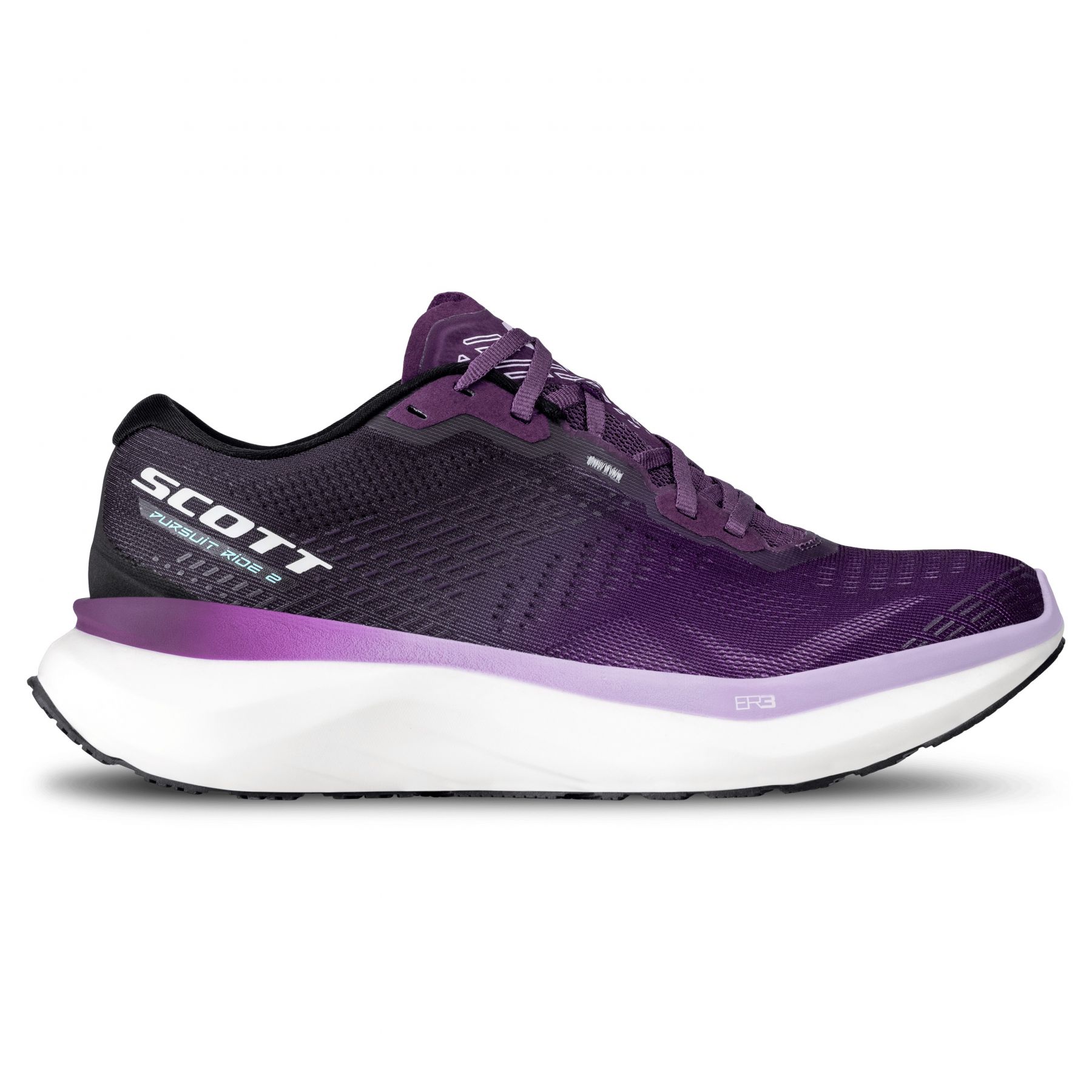 Scott Pursuit Ride Løbesko Dame Sort Lilla - Sort Female EU38 / UK4,5 /