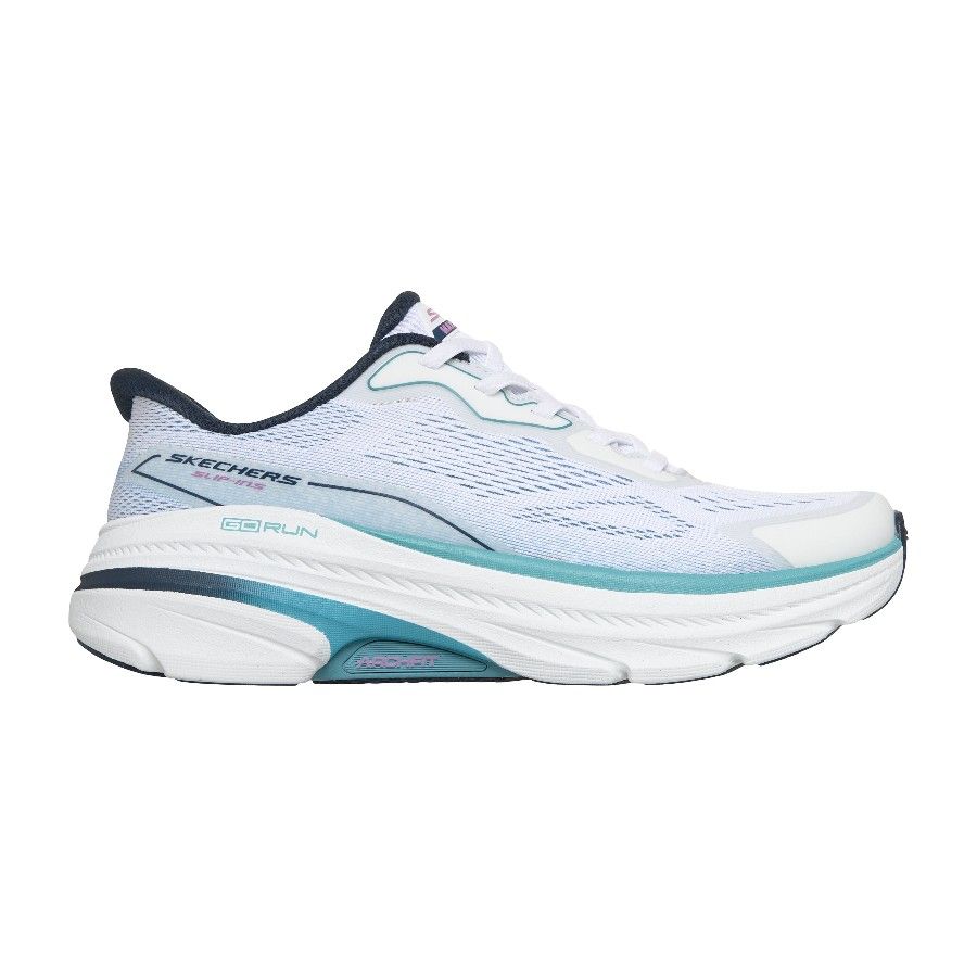 Skechers Max Cushioning Arch Fit Sandal Løbesko Dame Hvid - Hvid Female 38,5