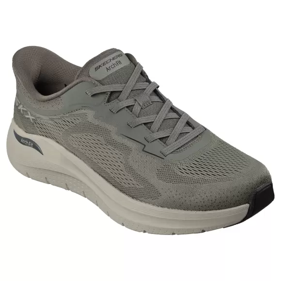 Skechers Arch Fit Rovant 232784 Olv - OLIVE Male 44