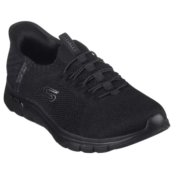 Skechers Arch Fit Vista Aspiration 104379 Bbk - Sort Female 36