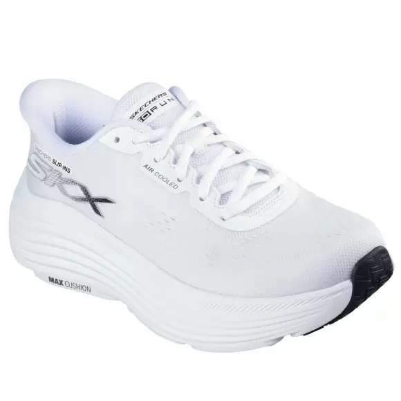 Skechers Slip Ins: Max Cushioning Endea 129473 Wbk - Hvid Female 39