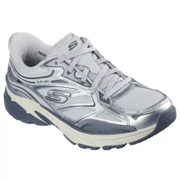 Skechers Slip Ins: Stamina Sport 150710 Sil - SILVER Female 37