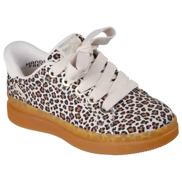 Skechers Snoop Dogg: Slip Ins: Courtsid 186104 Nat - NATURAL Female 37