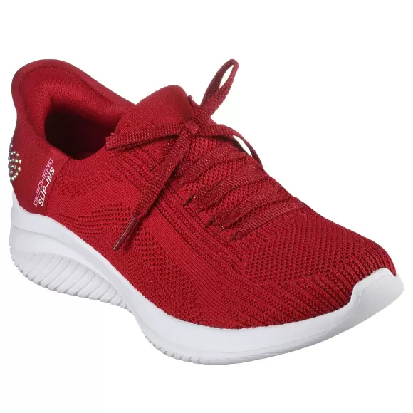 Skechers Womens Ultra Flex 150177 Red - RED Female 41