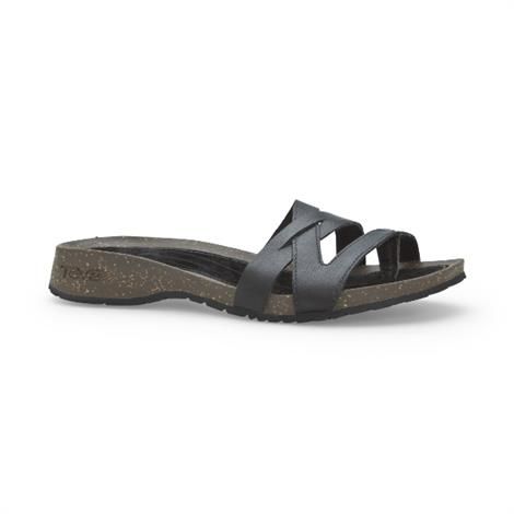 Teva Cabrillo Toe Post Dame Black - Sort  41