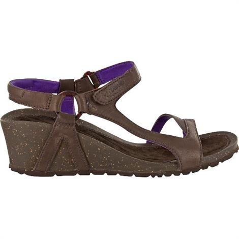 Teva Cabrillo Universal Wedgeleather Dame Chocolate Brown -   41