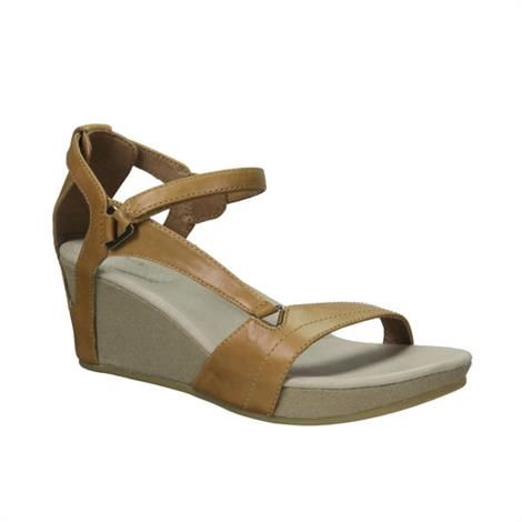 Teva Capri Wedge Dame Toffee -   41