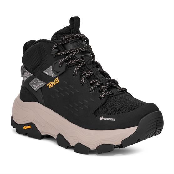 Teva Womens Grandview Max Gtx Black - Sort  36