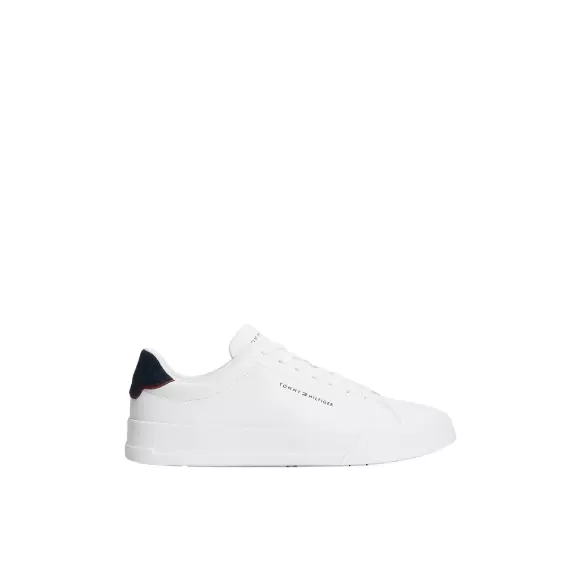 Tommy Hilfiger Court Lth Detail Ess Fm0fm053670ld - Hvid Male 41