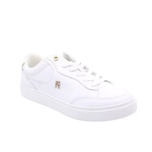 Tommy Hilfiger Essential Chic Court Sneaker Fw0fw08322ybs - Hvid Female 38
