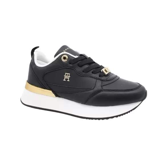 Tommy Hilfiger Feminine Runner Fw0fw08117 Bds - Sort Female 36