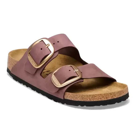 Birkenstock Arizona Big Buckle Nubuck Leather Women 1032970 - PEPPER Female 36
