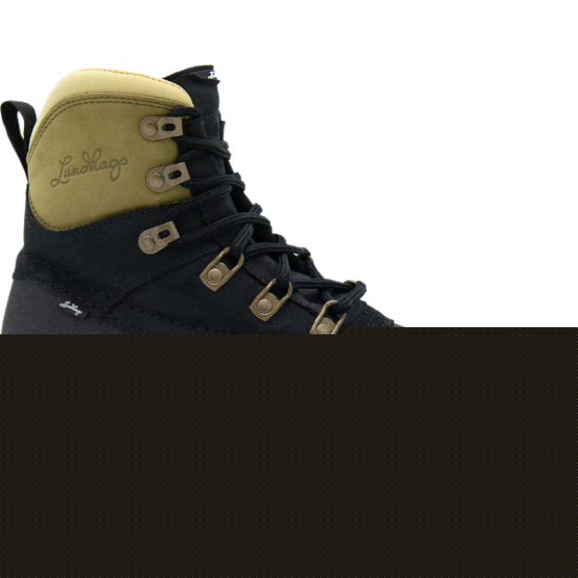 Lundhags Padje Light Trekking Boot Mid Vandrestøvler Herre Sort Grøn - Sort Male EU40