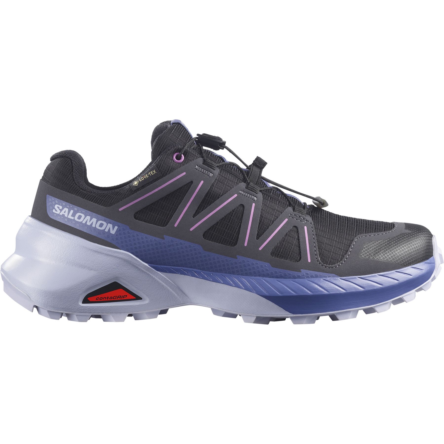 Salomon Speedcross Peak Gtx Trailsko Dame Sort Blå - Sort Female EU38 2/3 / UK5,